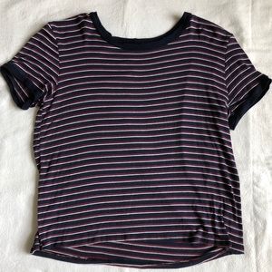 Red, white, and blue top